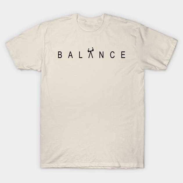 Maxson World Balance T-Shirt by maxrosado